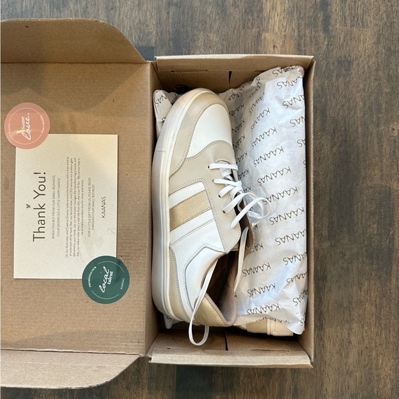 Kaanas Gold Accent Sneakers - Picture 1 of 4